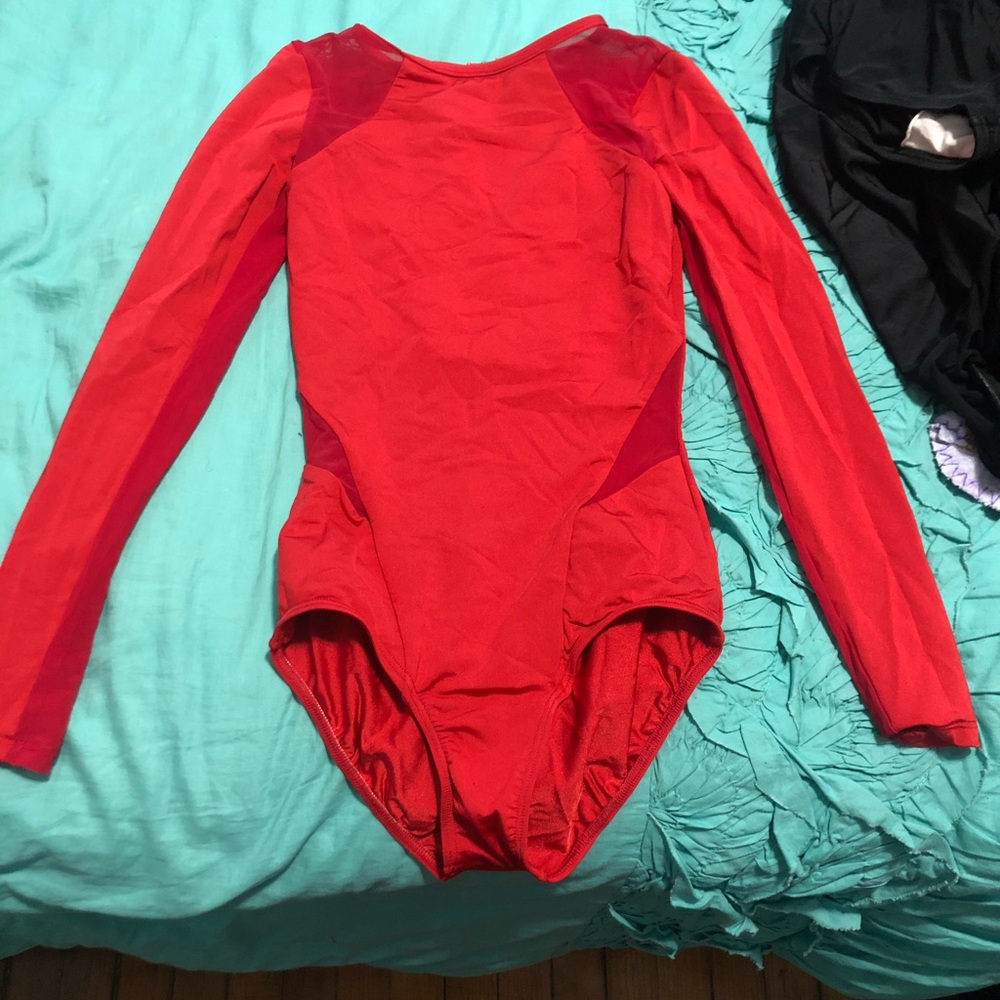 Discount Dance Red Leotard